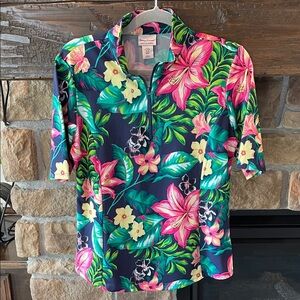 Tommy Bahama Quarter Zip Golf and Tennis Shirt